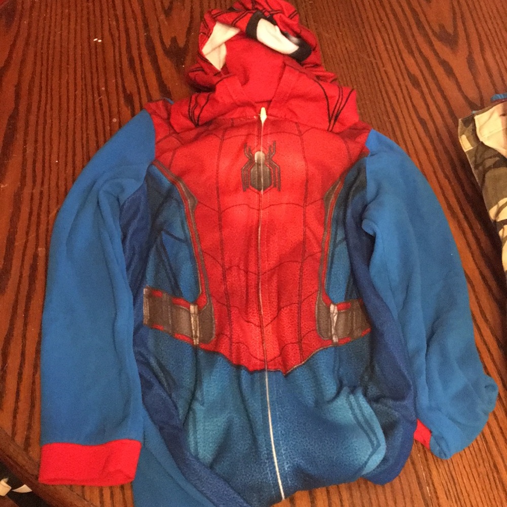 Spider-Man onesie